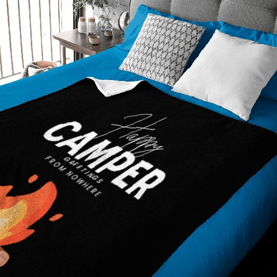 Happy Camper Baby Blankets