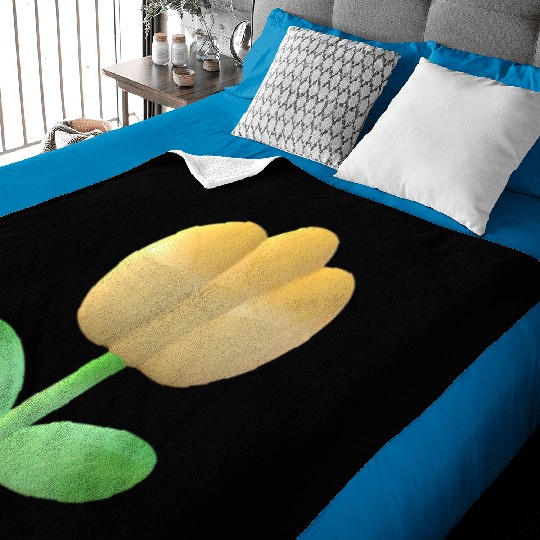 Tulip brighten your day Baby Blankets