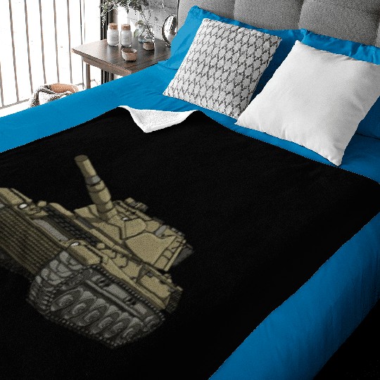Tiger Tank World War II German Military Tank WW2ta Baby Blankets
