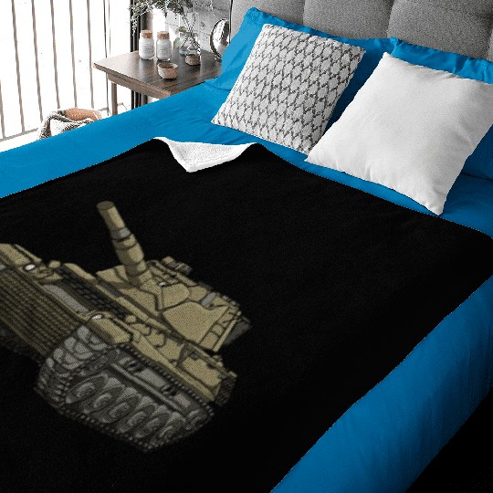 Tiger Tank World War II German Military Tank WW2ta Baby Blankets