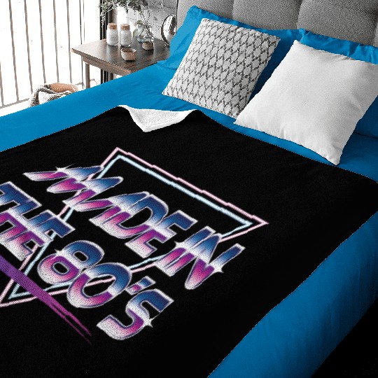 made in the 80s Baby Blankets