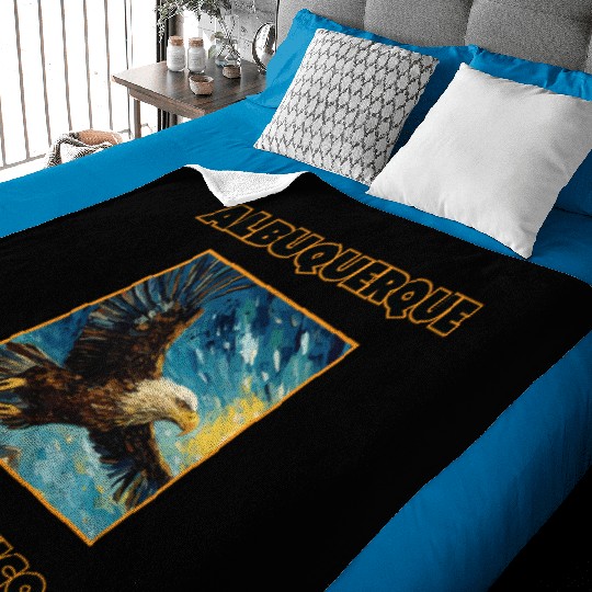 New Mexico - Eagle Baby Blankets