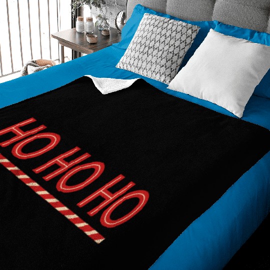 Ho Ho Ho Baby Blankets