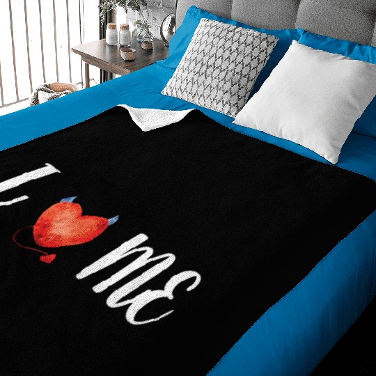 I Love Me Valentine s Day Baby Blankets