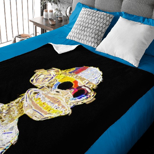 NFT Casual monkey with tattoo Baby Blankets