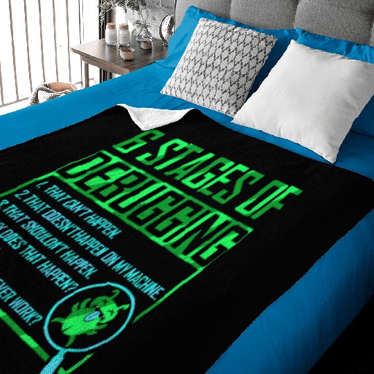 Programmer Funny Gift for Software Developers Baby Blankets