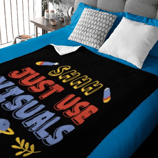 Special Education Teacher Sped Teacher Inclusion Baby Blankets