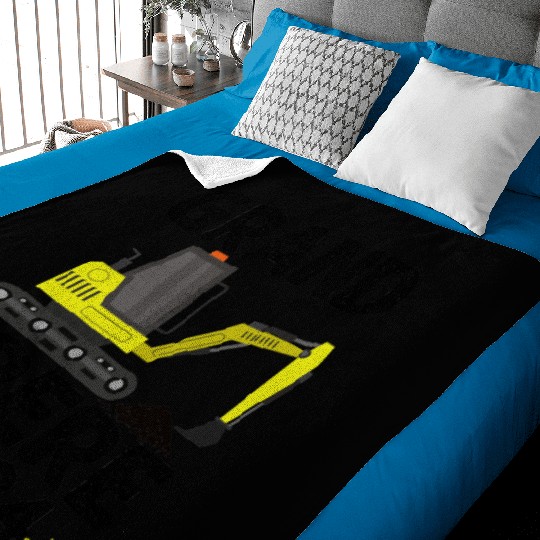 Big Brother 2024 Construction Machinery Announces Birth Baby Blankets