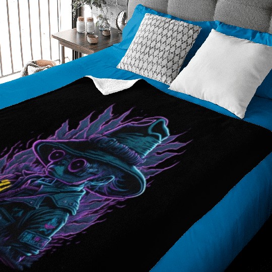 Black friday mouse Baby Blankets