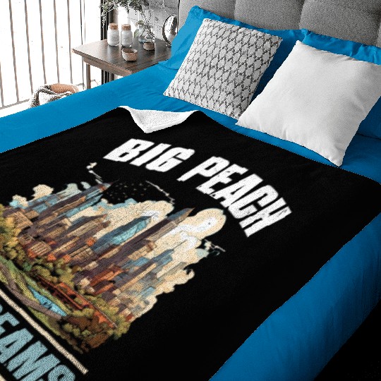 Atlanta City Georgia USA America United States Baby Blankets