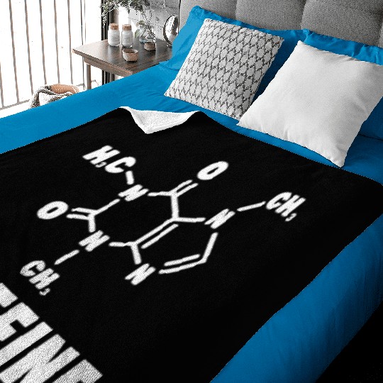 Caffeine Organic Chemistry Baby Blankets