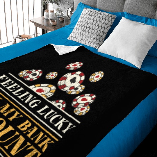 Poker Casino Poker Player Gambling Roulette Baby Blankets