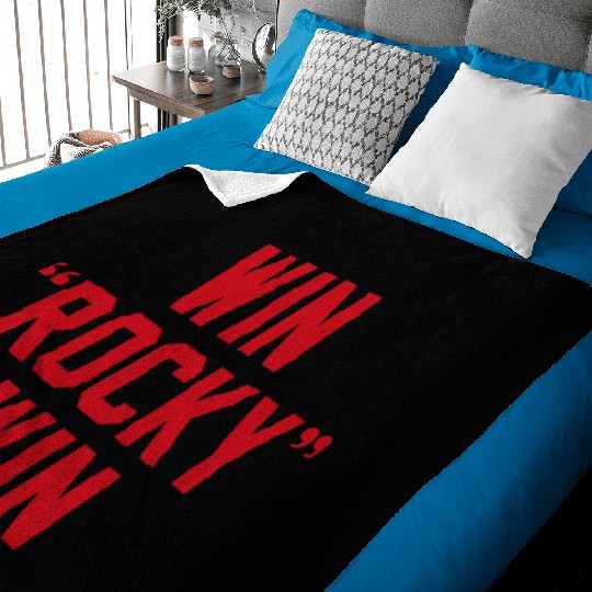 Win Rocky Win Baby Blankets