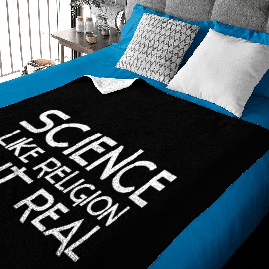 atheism science Baby Blankets