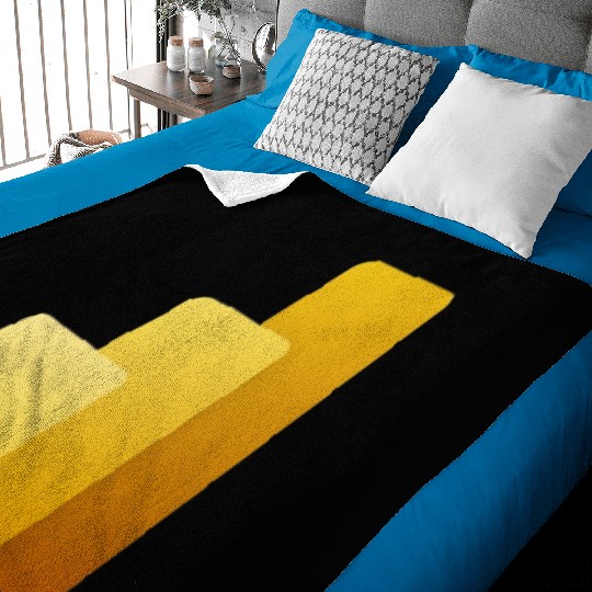 Power BI Logo, business intelligence software Baby Blankets