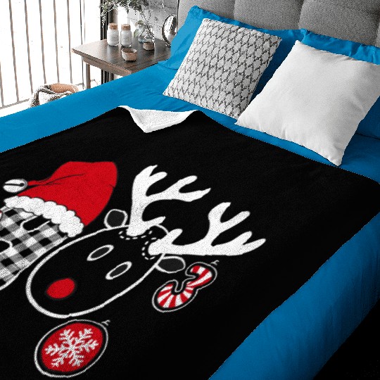 ugly christmas ho ho ho sweater Baby Blankets