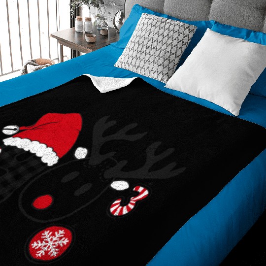 ugly christmas ho ho ho sweater Baby Blankets