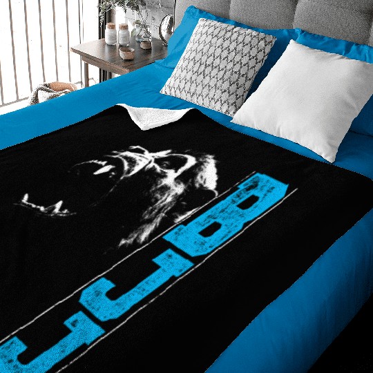 Brazilian Jiu Jitsu BJJ Gorilla Head Gift Baby Blankets