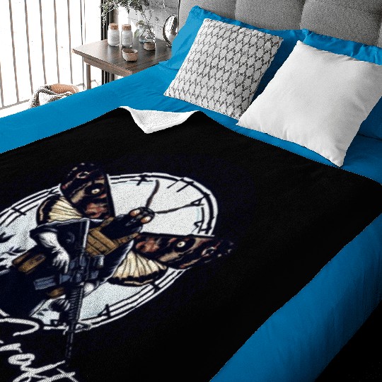 Mothman Operator Baby Blankets
