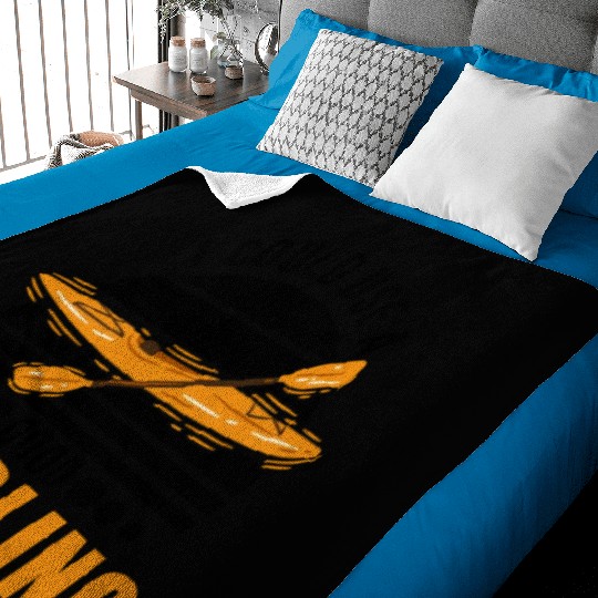 I Could Use A Good Paddling Kayak Kayaker Baby Blankets