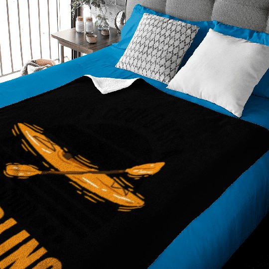 I Could Use A Good Paddling Kayak Kayaker Baby Blankets