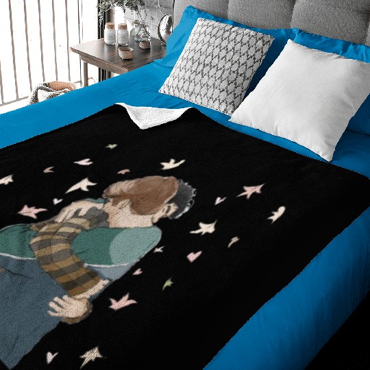 Heartstopper in love Baby Blankets