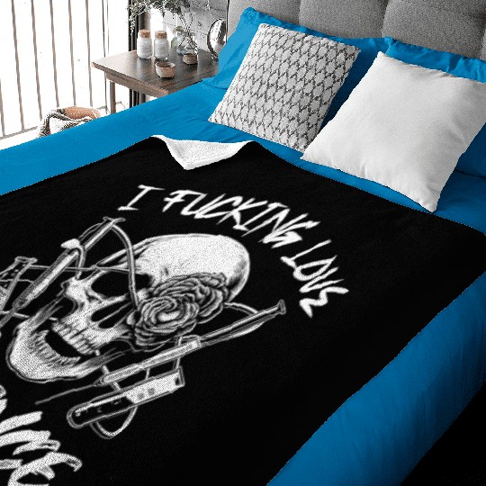 I Fucking Love Science Chemistry Baby Blankets