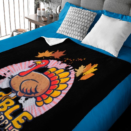 Gobble Til You Wobble Baby Blankets