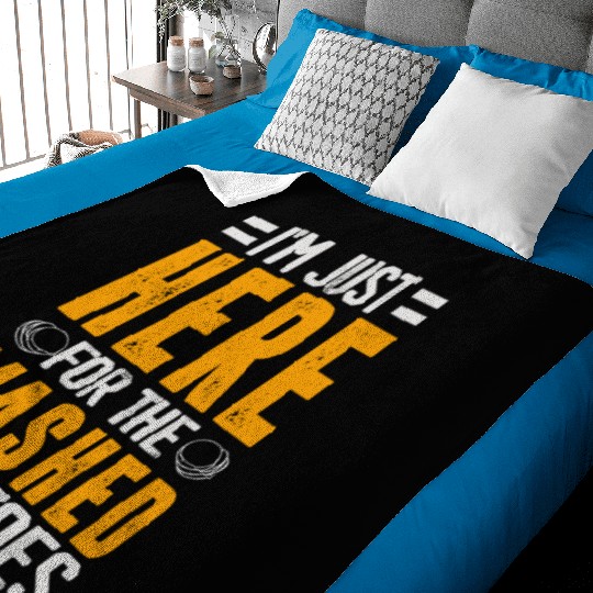 I'm Just Here For The mashed potatoes Baby Blankets