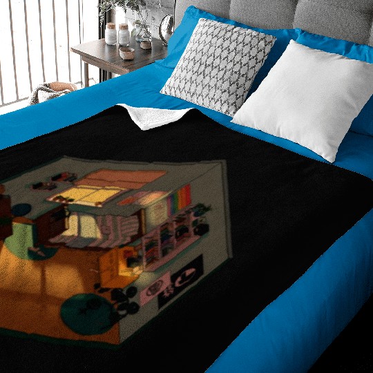 Heartstopper isometric bedroom Baby Blankets