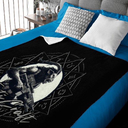 Goatman Astrology Star Magick Baby Blankets