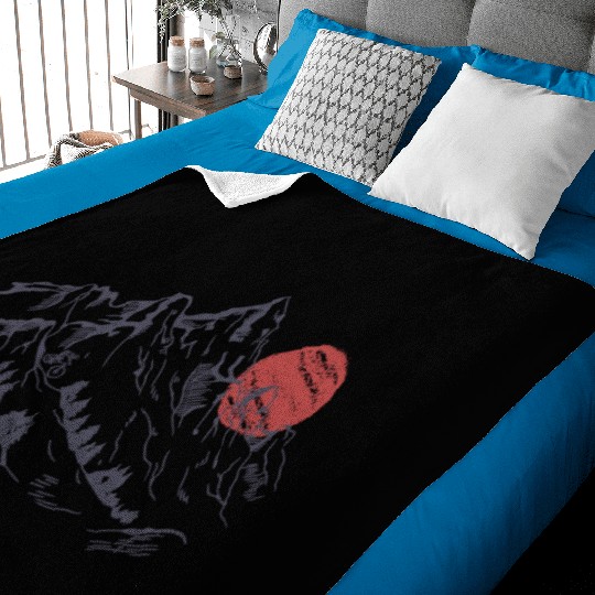 Mountain bike mtb Baby Blankets