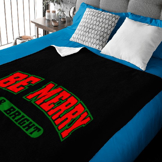 Be Merry and Bright. Baby Blankets