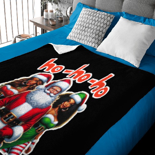 Ho-Ho-Ho Baby Blankets