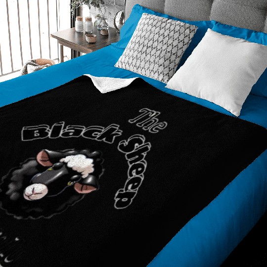 The Black Sheep of the Family Baby Blankets