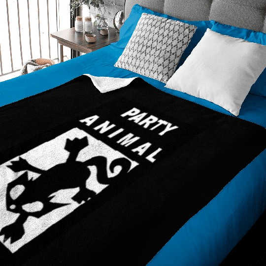 PARTY ANiMAL 2 Baby Blankets