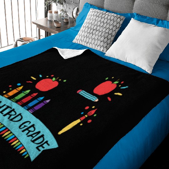 Dream Team Aka Third Grade Teachers Back To School Baby Blankets