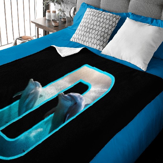 dolphin Baby Blankets