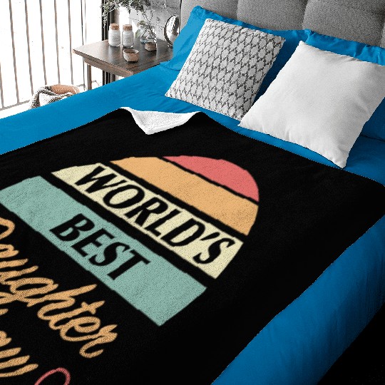 World’s Best Daughter In Law Baby Blankets