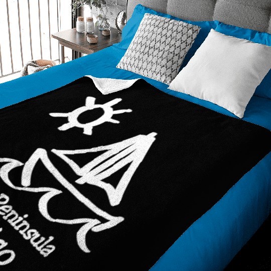 Baja Peninsula Mexico Sailboat Vacation Trip Beach Baby Blankets