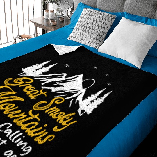 Great Smoky Mountains Is Calling Baby Blankets