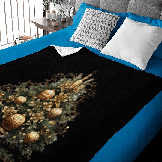 Majestic Christmas Tree Baby Blankets