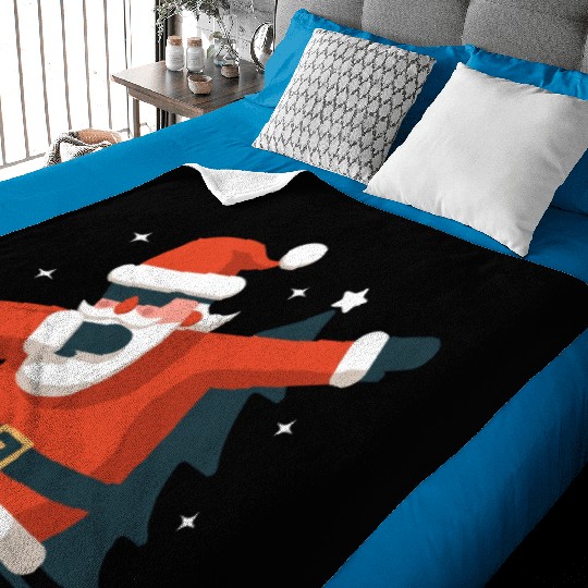 Dabbing Santa Baby Blankets