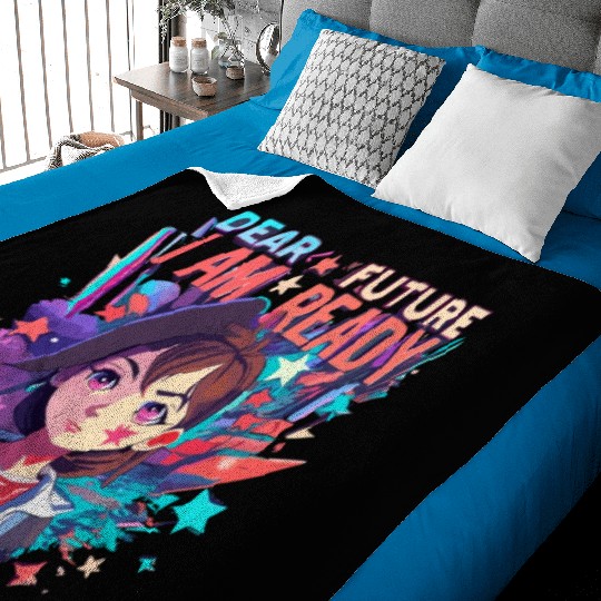 Nye Dear Future I Am Ready Cheers To A New Year Baby Blankets