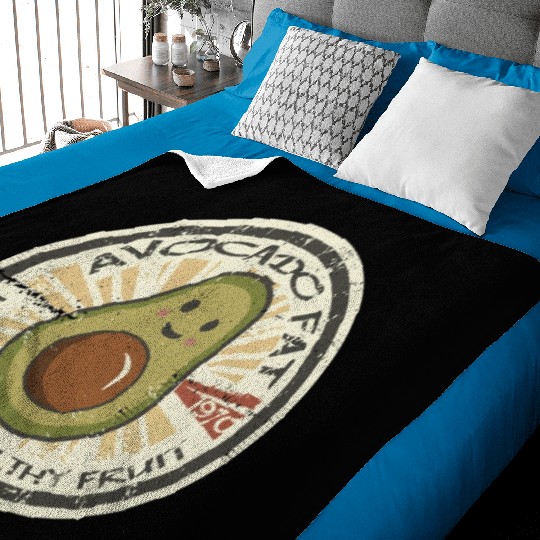Avocado Fat Baby Blankets