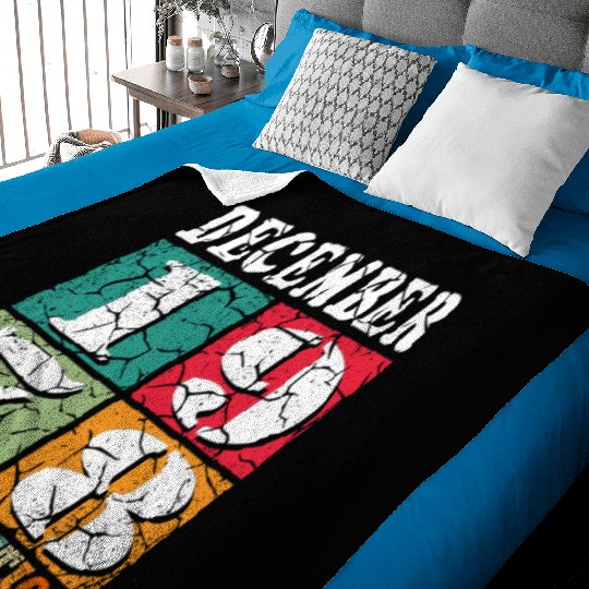 December 1978 Anniversary December 1978 December Baby Blankets