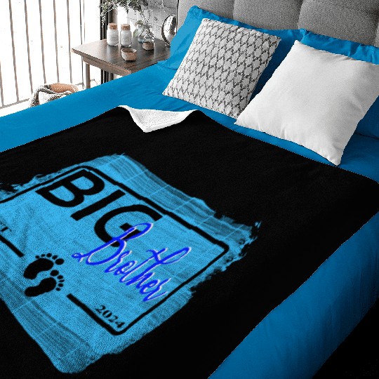 Big brother est 2024 Baby Blankets