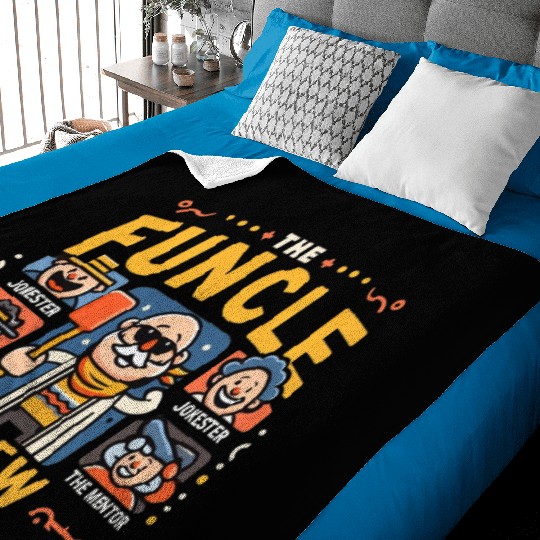 The Funcle Crew: Unlocking the Magic of Unclehood Baby Blankets