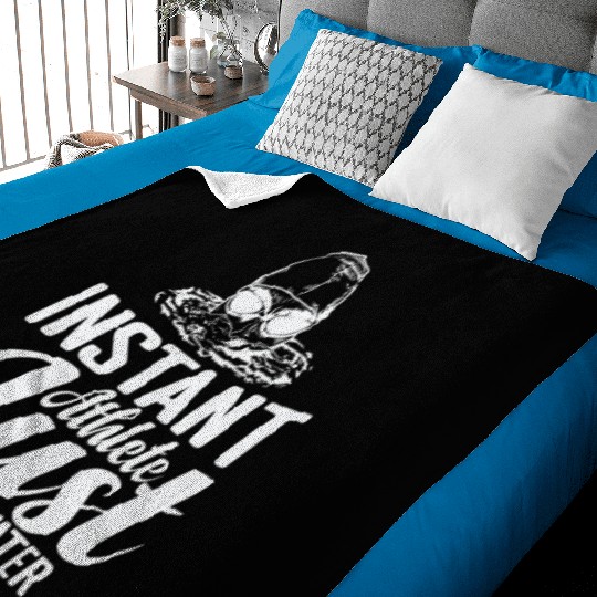 Instant Athlete Lust add Water Swim Sport Baby Blankets
