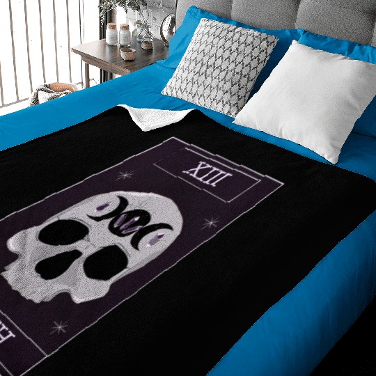 Tarot Death Card Baby Blankets
